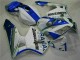 Loja Moto Plásticos Honda CBR 600RR 05-06 - Branco Azul Loja Moto Plásticos Honda CBR 600RR 05-06 - Branco Azul
