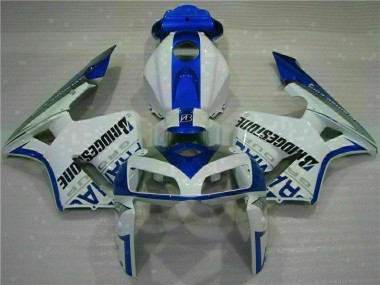Loja Moto Plásticos Honda CBR 600RR 05-06 - Branco Azul