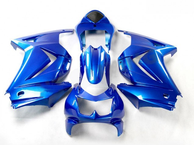 Loja Moto Plásticos Kawasaki EX250 08-12 - Azul Loja Moto Plásticos Kawasaki EX250 08-12 - Azul