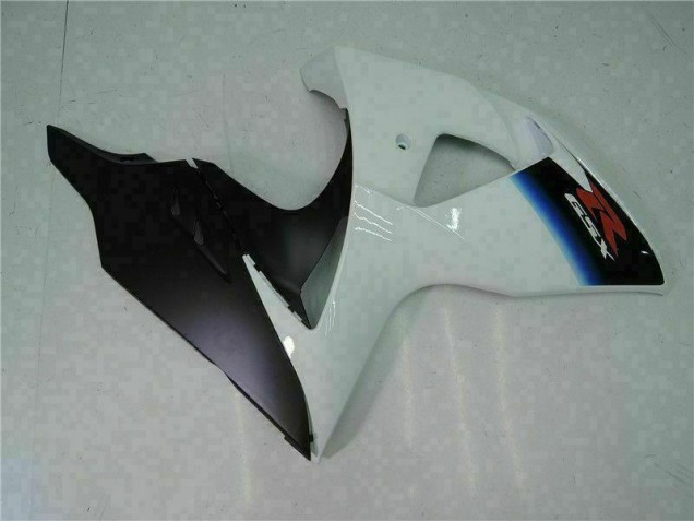 Loja Moto Plásticos Suzuki GSXR 1000 K9 09-16 - Branco Preto Loja Moto Plásticos Suzuki GSXR 1000 K9 09-16 - Branco Preto