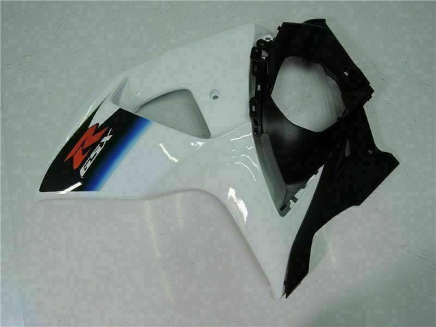 Loja Moto Plásticos Suzuki GSXR 1000 K9 09-16 - Branco Preto Loja Moto Plásticos Suzuki GSXR 1000 K9 09-16 - Branco Preto