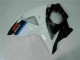 Loja Moto Plásticos Suzuki GSXR 1000 K9 09-16 - Branco Preto Loja Moto Plásticos Suzuki GSXR 1000 K9 09-16 - Branco Preto