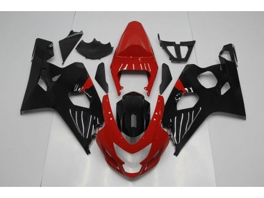 Loja Moto Plásticos Suzuki GSXR 750 K4 04-05 - Vermelho Preto