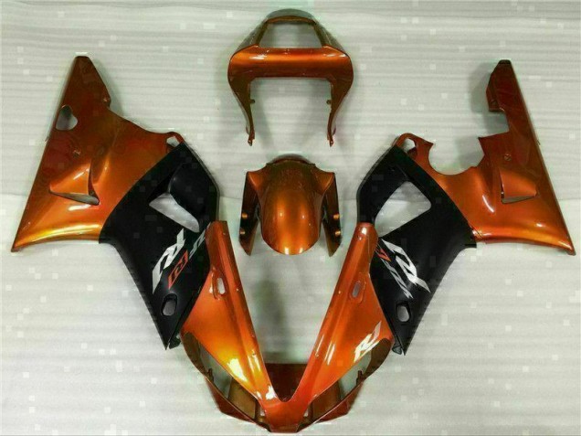 Loja Moto Plásticos Yamaha R1 00-01 - Laranja Loja Moto Plásticos Yamaha R1 00-01 - Laranja
