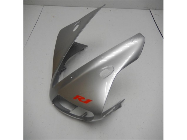 Loja Moto Plásticos Yamaha R1 02-03 - Prata Preto Loja Moto Plásticos Yamaha R1 02-03 - Prata Preto